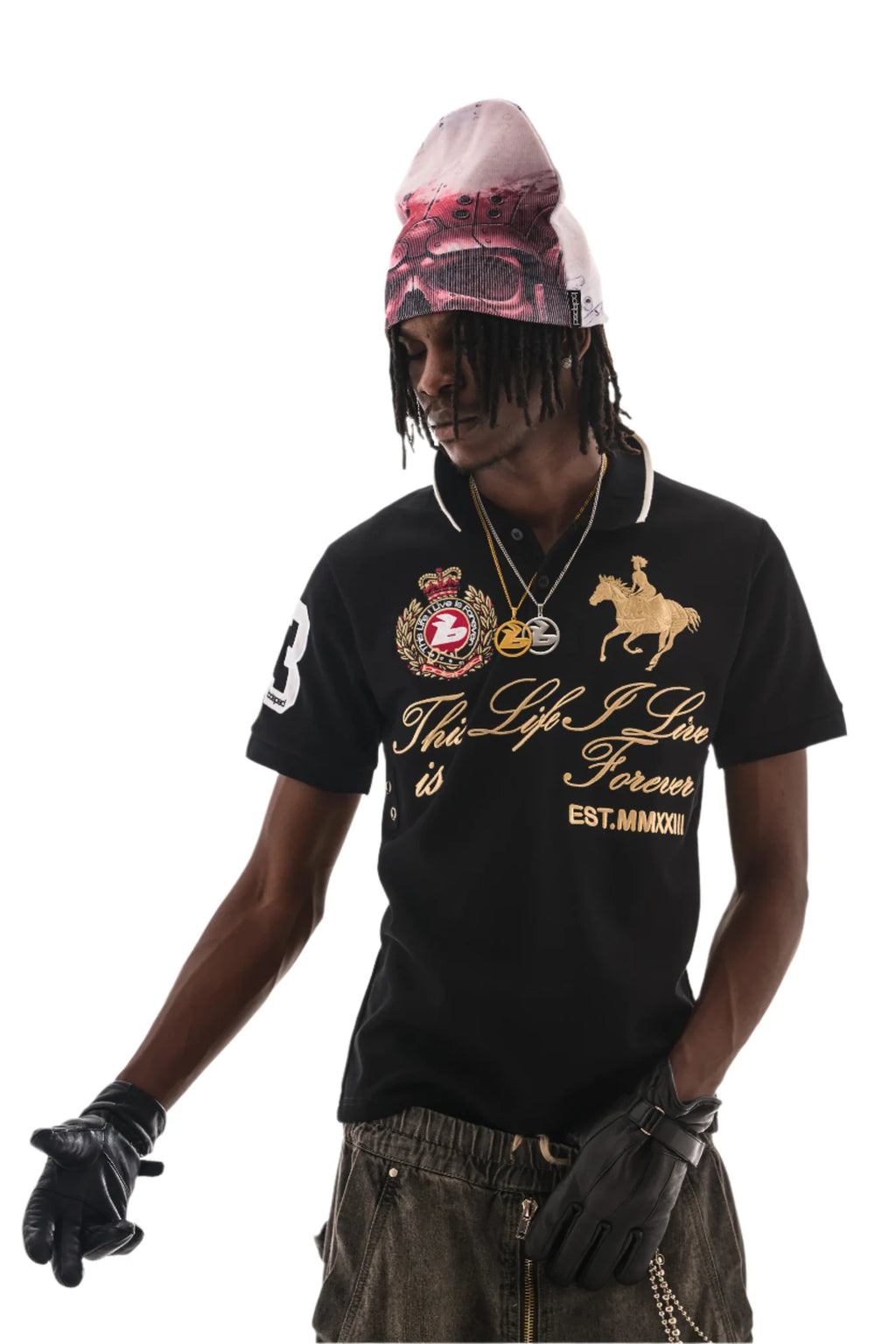 BOLAPSD BLACK LEAGUE POLO